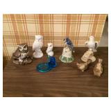 OWL AND BIRD FIGURINES - FIGURINES