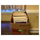 Old music books containing sheet music