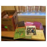 Musical literature and bookmarks