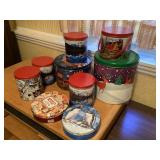 ASSORTED CHRISTMAS TINS