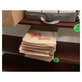 Collection of old piano sheet music