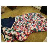 VINTAGE QUILT - HOUSEHOLD MISC