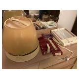 Gym equipment beauty accessory and retro appliance