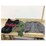3 HOLIDAY FALL SWEATERS-SIZE XL