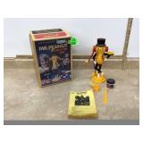 Antique peanut butter maker from 1967 featuring Mr Peanut branding