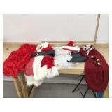 COMPLETE SANTA SUIT(HOLE IN ARM)