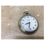 Vintage silver-tone pocket watch