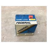 25 rounds of federal 20 gauge game load shells