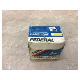 25 rounds of 20 gauge 2-3 4 game load