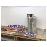 22 rolls of wrapping paper with storage bin gift boxes included