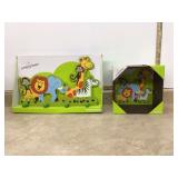 Cheerful safari-themed kids decor