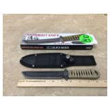 TANTO BOOT KNIFE WITH SHEATH