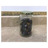 Assortment of vintage buttons and extras