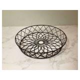 ROUND WIRE BASKET - HOME DECOR