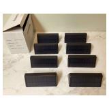 Set of 8 solar fence lights