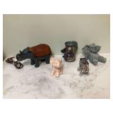 Elephant lamp pottery mug sprinkler figurines