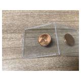 2 1945-S WHEAT PENNIES - COINS CURRENCY