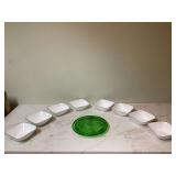 Durable bowls elegant cake plate