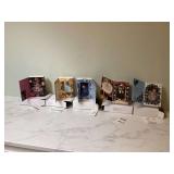 Celebrity-inspired dolls with greeting cards