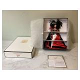 Interactive Barbie doll with masquerade gala outfits