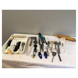 Various kitchen tools and gadgets