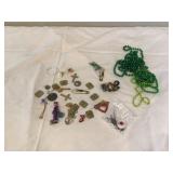 BEADS PINS AND MORE - COSTUME JEWELRY