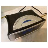 Table lamp coasters alarm clock radio