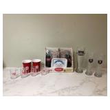 Classic Coke gift set with glasses Solo cups and mini beer mugs