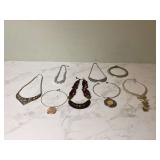 Various costume accessories and jewelry items