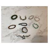 Various costume jewelry pieces