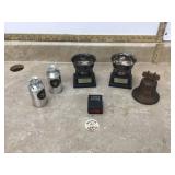 1968 vintage trophies Liberty Bell bank Bible bank 2 milk