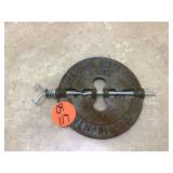 Old cast iron stove vent