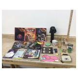 Collectibles and memorabilia from popular franchises