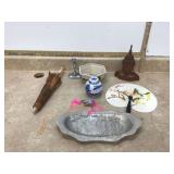 Various Asian accents and decor pieces