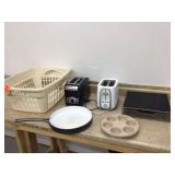 Appliance Tower in Laundry Basket