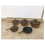 Transparent cookware and lids