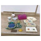 Bathroom accessories and decor