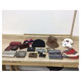 WALLETS HATS AND MORE