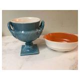 2 RED WING POTTERY PLANTERS