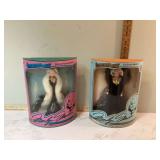 Two Marilyn Monroe dolls Fur Fantasy and Spotlight Spl