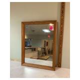 OAK FRAME MIRROR