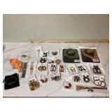 Fresh assorted costume jewelry pieces