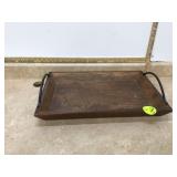 Rustic tray with handles