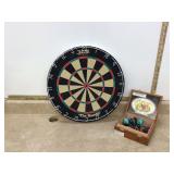 DART BOARD WITH DARTS