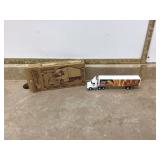 Vintage ERTL McDonalds White GMC Semi Truck & Trailer boxed