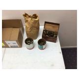 BRASS SHELLS AND 45 AMMO