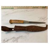 VINTAGE KNIFE WITH SHEATH FINLAND