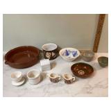 VARIOUS POTTERY PIECES