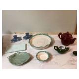 SERVING PIECES AND HOME DECOR