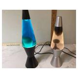 2 LAVA LAMPS (WORKING) - HOME DECOR